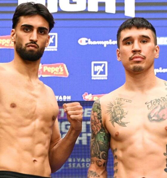 Adam Azim vs Steve Claggett live scorecard and fight result