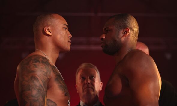 Image: Fabio Wardley vs Daniel Dubois Live Results From UK Today