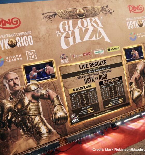 Image: Oleksandr Usyk vs Rico Verhoeven Live Results From Egypt