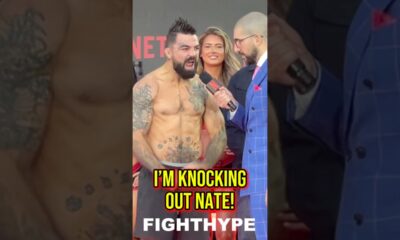 Mike Perry FINAL WORDS to Nate Diaz 😡 “I’m Knocking You Out!”