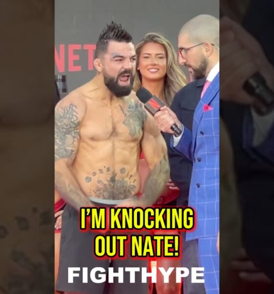 Mike Perry FINAL WORDS to Nate Diaz 😡 “I’m Knocking You Out!”