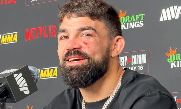 Mike Perry Tells Nate Diaz He’ll SPLIT HIM OPEN AGAIN In Stockton Rematch: “It’s Free Money!”