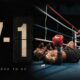 Mike Tyson knocked down by Buster Douglas beside a 37-1 graphic after losing his undefeated record in Tokyo.