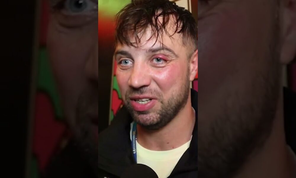 Mykola Khmelkovich from Team Dubois DEDICATES win to LATE ARTURO GATTI Jr