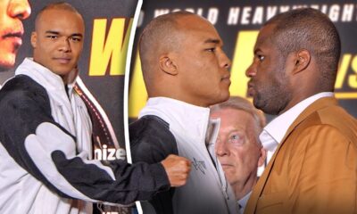 NO RESPECT?  Dubois RUFUSES Fabio Wardley Fist Bump • TENSE FACE OFF | DAZN Boxing