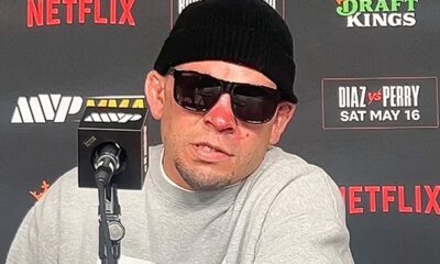 Nate Diaz on LOSS to Mike Perry & McGregor’s Return: “Rematch ASAP!” | POST-FIGHT PRESS CONFERENCE