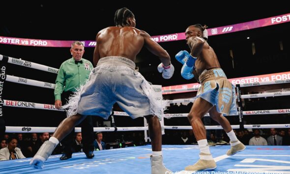 Image: O'Shaquie Foster Edges Raymond Ford In WBC Title Fight