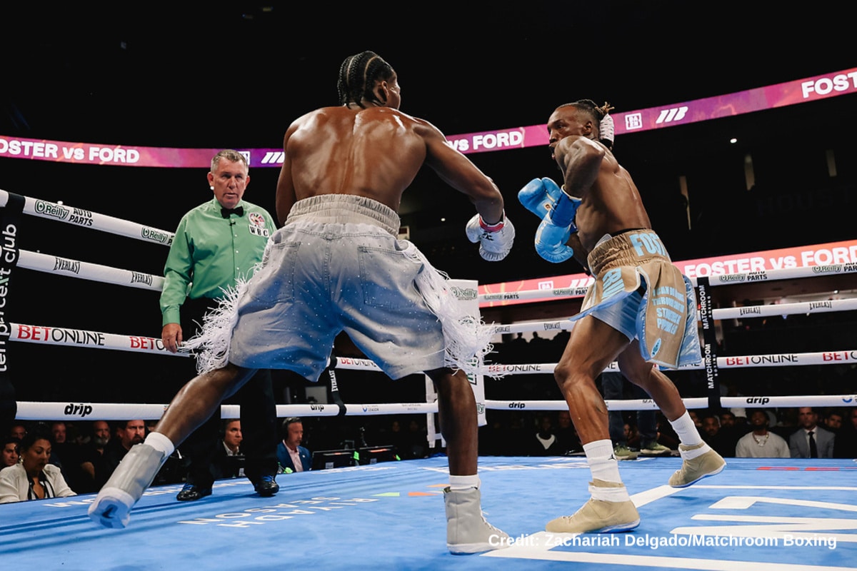 Image: O'Shaquie Foster Edges Raymond Ford In WBC Title Fight