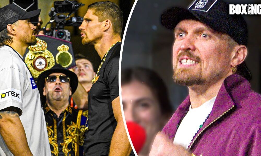 Oleksandr Usyk FINAL WORDS On "Dangerous" Rico Verhoeven Fight At Pyramids