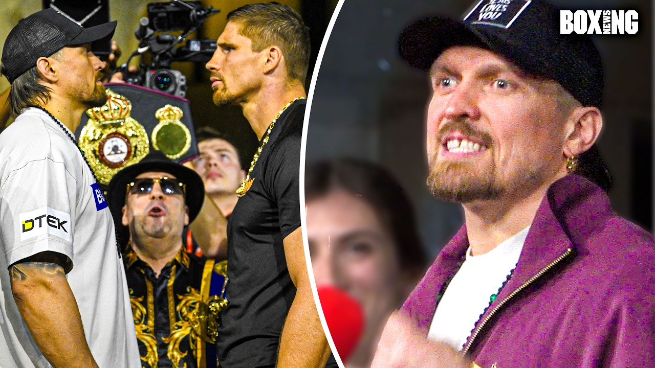 Oleksandr Usyk FINAL WORDS On "Dangerous" Rico Verhoeven Fight At Pyramids