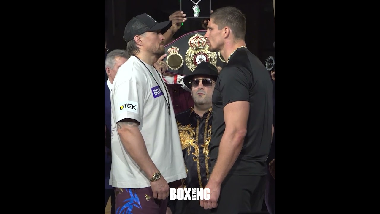Oleksandr Usyk vs Rico Verhoeven Final Face-Off