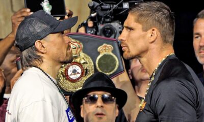 Oleksandr Usyk vs. Rico Verhoeven • FULL WEIGH IN & FINAL FACE OFF | DAZN Boxing