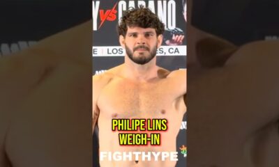 Philipe Lins WEIGH-IN vs Francis Ngannou 💪 220.6 lbs