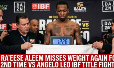 Image: Ra’eese Aleem Misses Weight Again, Leo Fight Scrapped