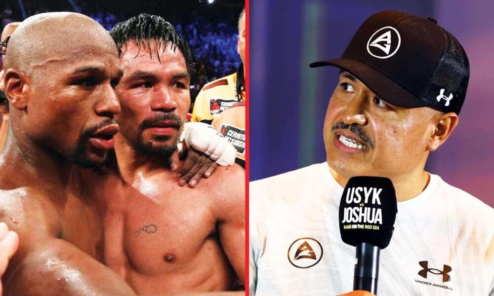 Robert Garcia picks who deserves the higher all-time ranking between Mayweather and Pacquiao