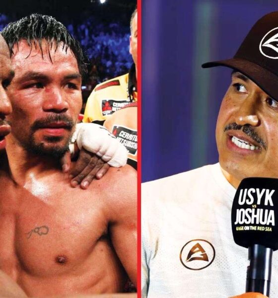 Robert Garcia picks who deserves the higher all-time ranking between Mayweather and Pacquiao