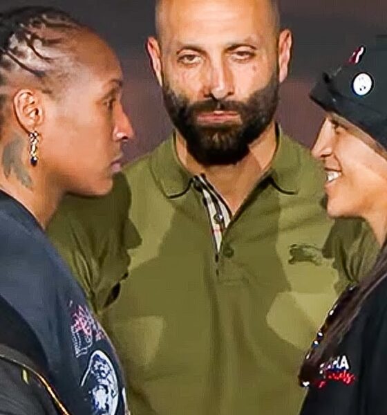 Shadasia Green STARES DOWN Lani Daniels during STONE-COLD FACE OFF