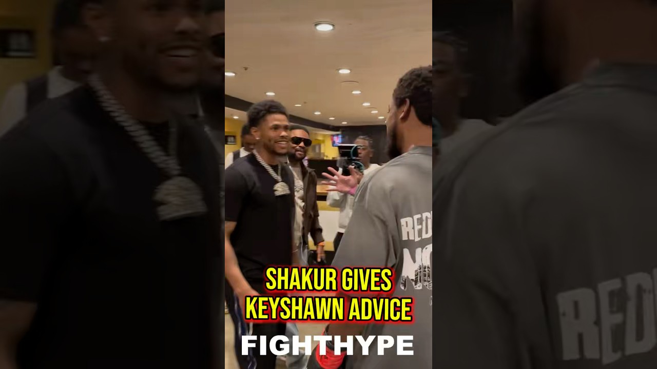 Shakur Stevenson Gives Keyshawn Davis Fight Advice
