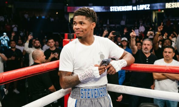 Image: Shakur Stevenson hits back at “masterpiece” criticism
