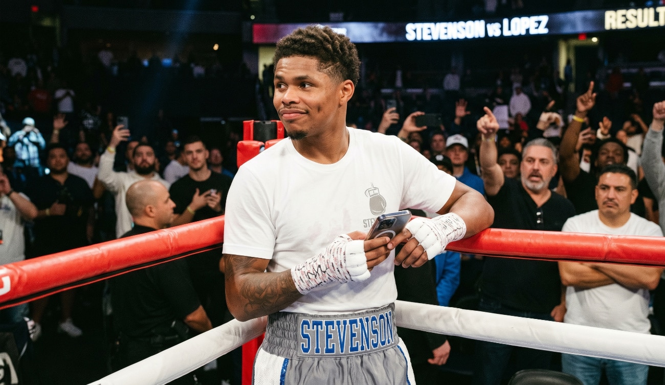 Image: Shakur Stevenson hits back at “masterpiece” criticism