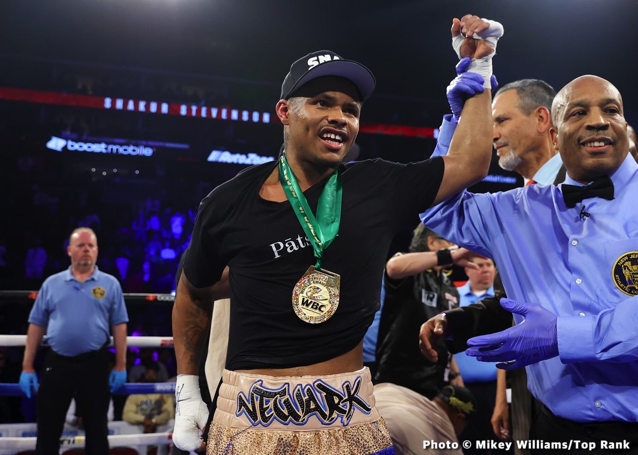 Image: J Prince Says Shakur Stevenson Willing To “Take Eight Pounds” For Devin Haney