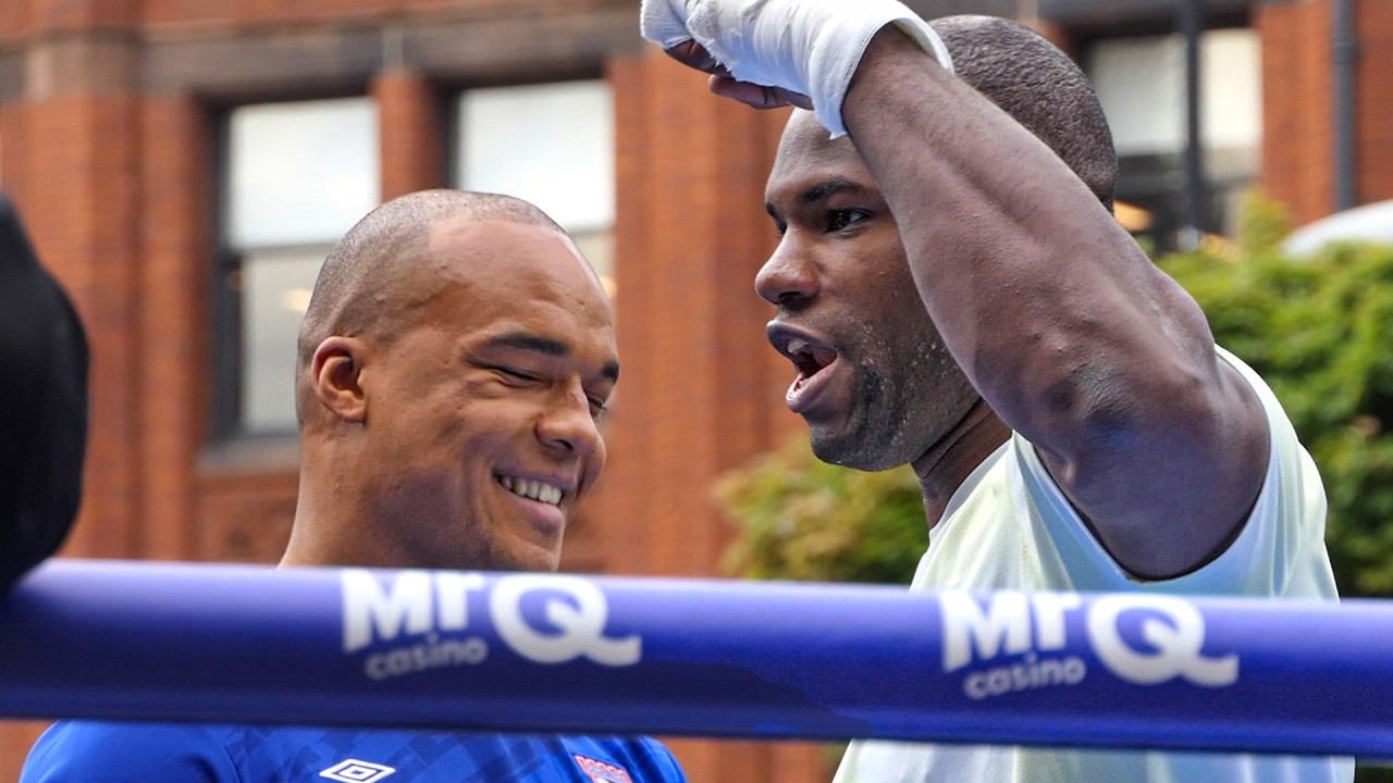 TENSE! Daniel Dubois GETS IN Fabio Wardley's FACE | FACEOFF | DAZN Boxing