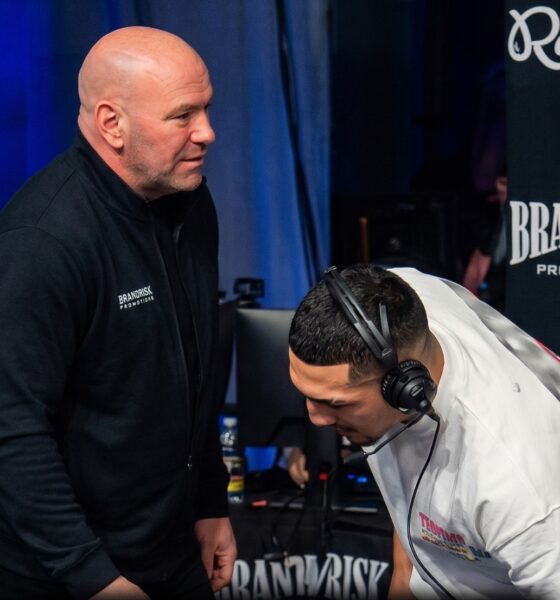 Image: Teofimo Lopez Questions Dana White After Viral UFC Apex Clip