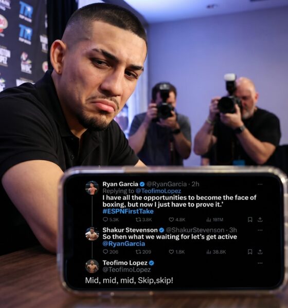 Image: Teofimo Lopez Calls Ryan Garcia-Shakur Talk “Mid”