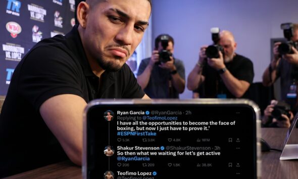 Image: Teofimo Lopez Calls Ryan Garcia-Shakur Talk “Mid”