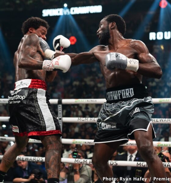 Image: Terence Crawford Backs Errol Spence Jr. Before Tim Tszyu Fight