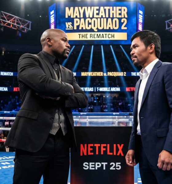 Image: Floyd Mayweather-Manny Pacquiao Fight Moves To Sept. 25 In Las Vegas