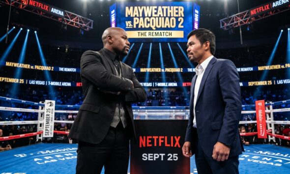 Image: Floyd Mayweather-Manny Pacquiao Fight Moves To Sept. 25 In Las Vegas