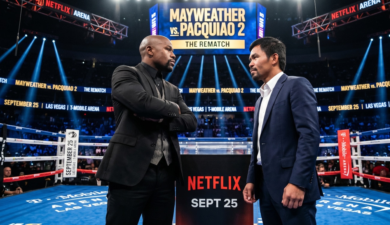 Image: Floyd Mayweather-Manny Pacquiao Fight Moves To Sept. 25 In Las Vegas