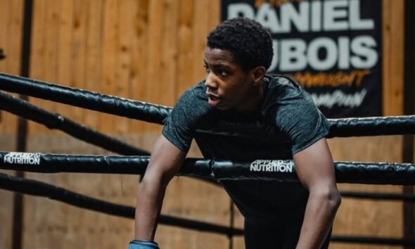 Solomon Dubois trains in the gym as the youngest member of the Dubois boxing family begins attracting attention in amateur boxing