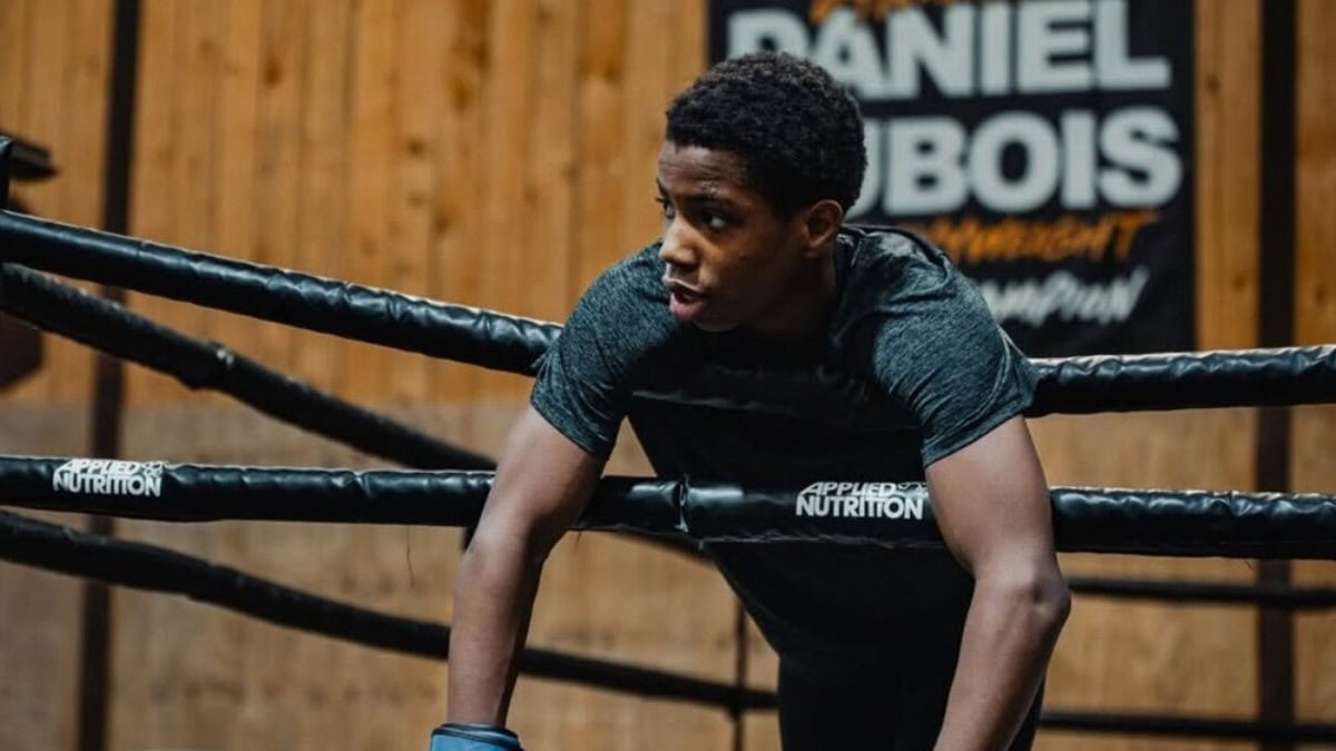 Solomon Dubois trains in the gym as the youngest member of the Dubois boxing family begins attracting attention in amateur boxing