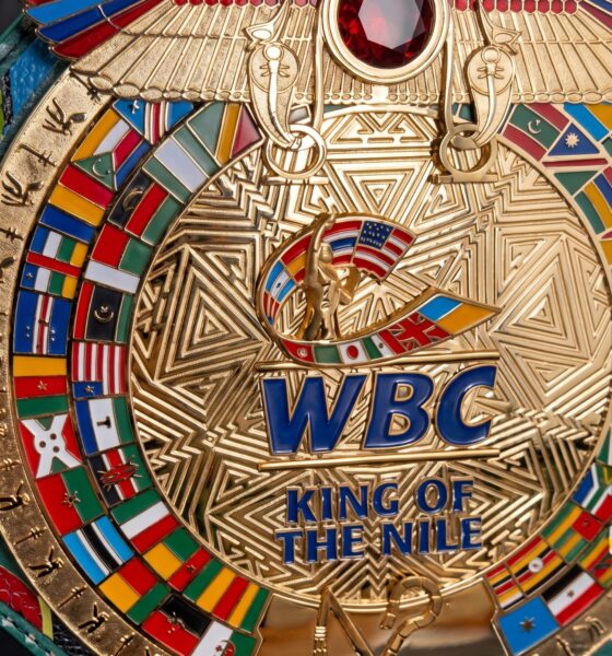 Image: WBC Reveals “King Of The Nile” Belt For Usyk Vs. Rico Verhoeven