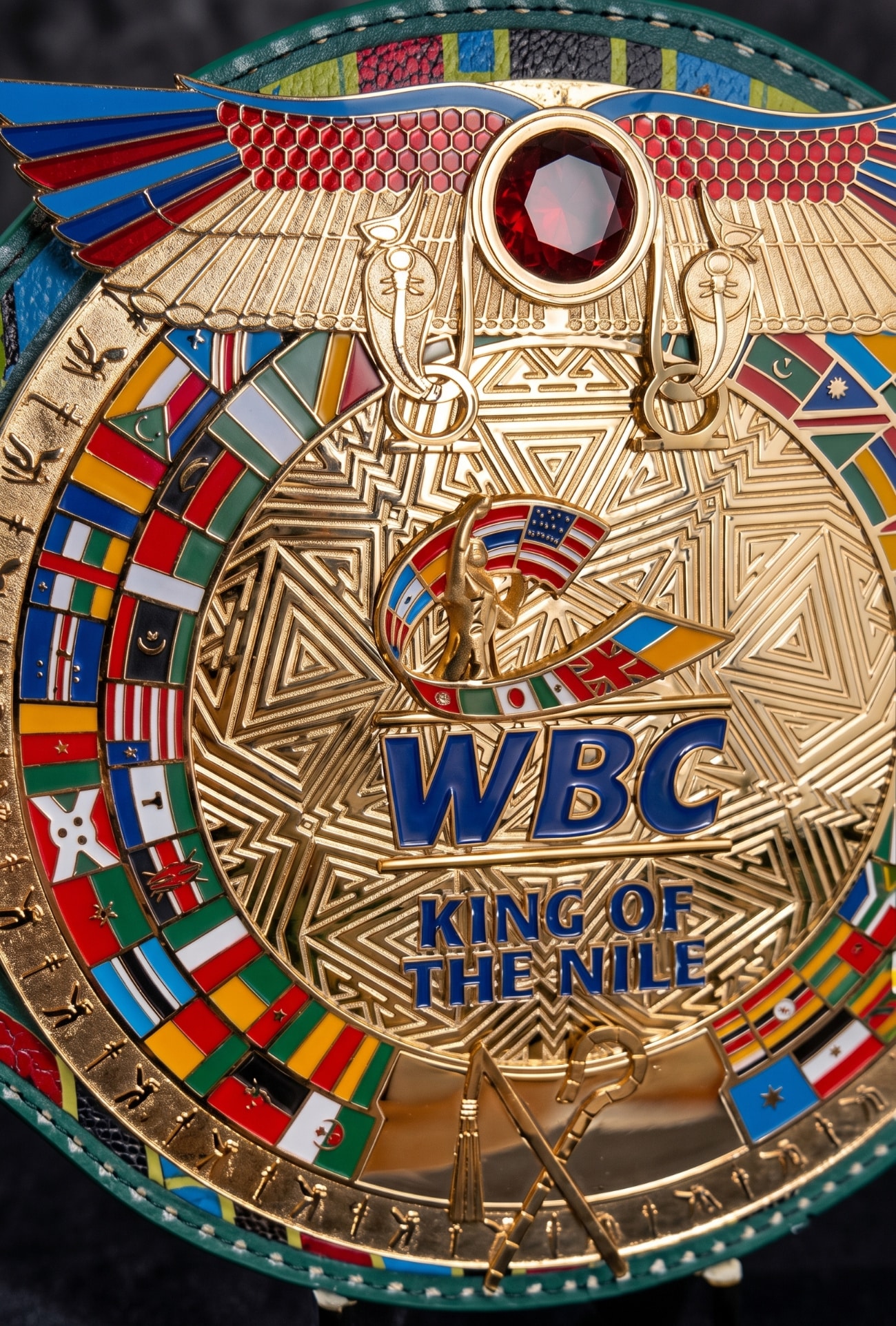 Image: WBC Reveals “King Of The Nile” Belt For Usyk Vs. Rico Verhoeven