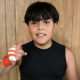 Anderson Aguilar poses in boxing training gear during his early journey in the sport
