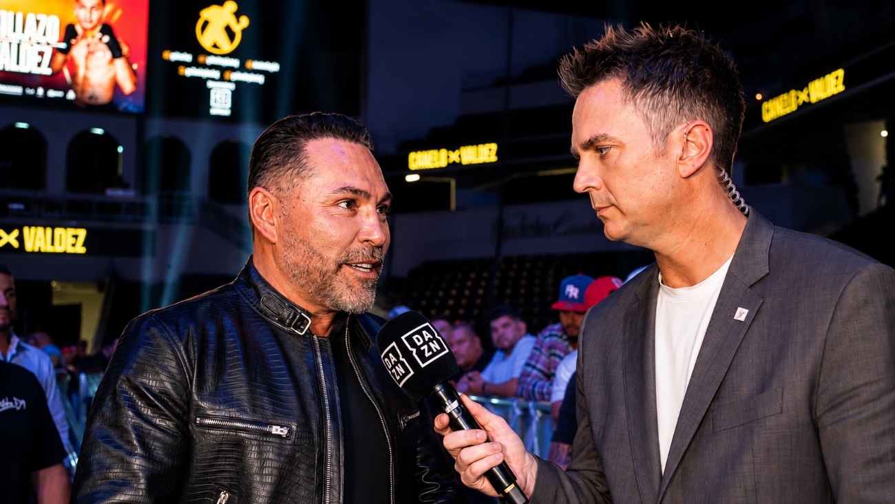 Image: Oscar De La Hoya Blasts Zuffa: 'All They Do Is Get In The Way' Of Garcia-Benn Fight