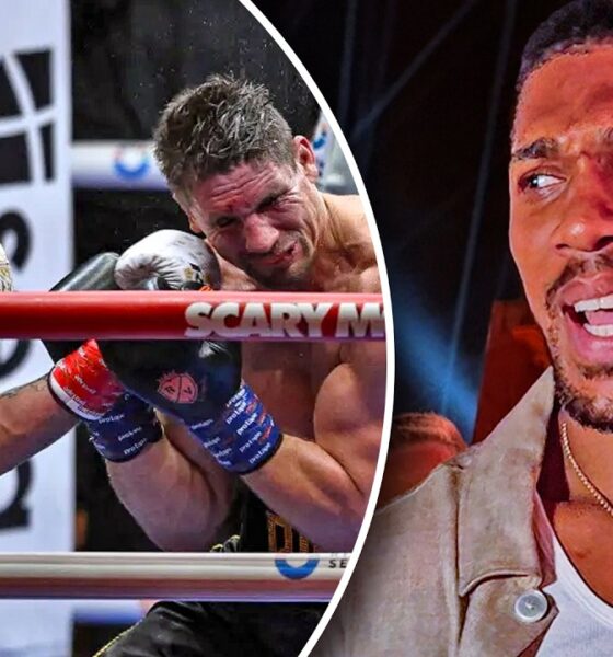 Anthony Joshua IMMEDIATE REACTION to CONTROVERSIAL Oleksandr Usyk win