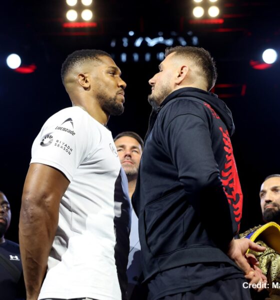 Image: Anthony Joshua Wants Kristian Prenga To Hate Him