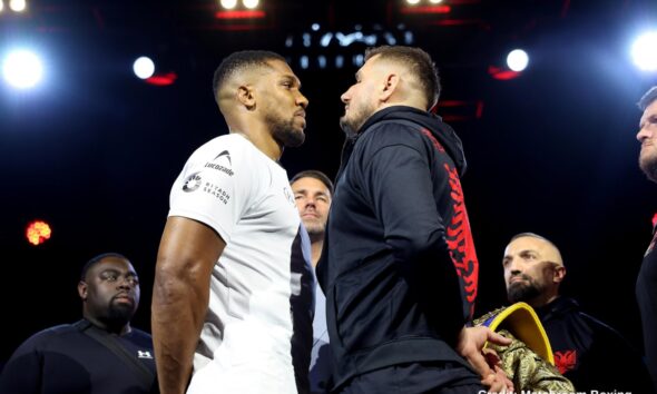 Image: Anthony Joshua Wants Kristian Prenga To Hate Him