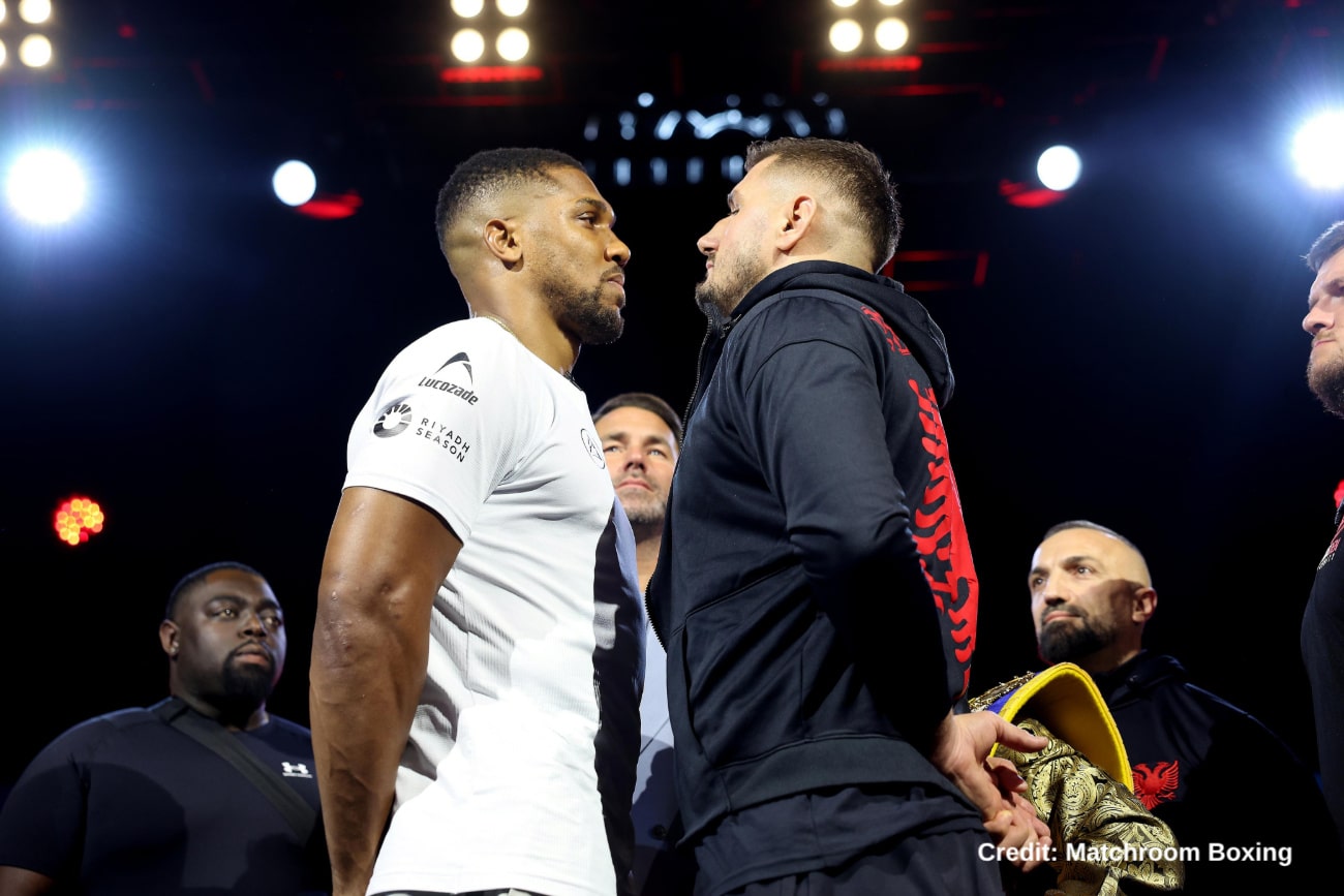 Image: Anthony Joshua Wants Kristian Prenga To Hate Him