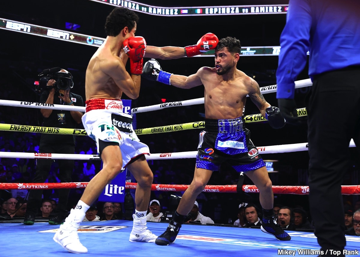 Image: Bruce Carrington Sees Rafael Espinoza Fight Coming, But Top Rank May Be Taking A Risk