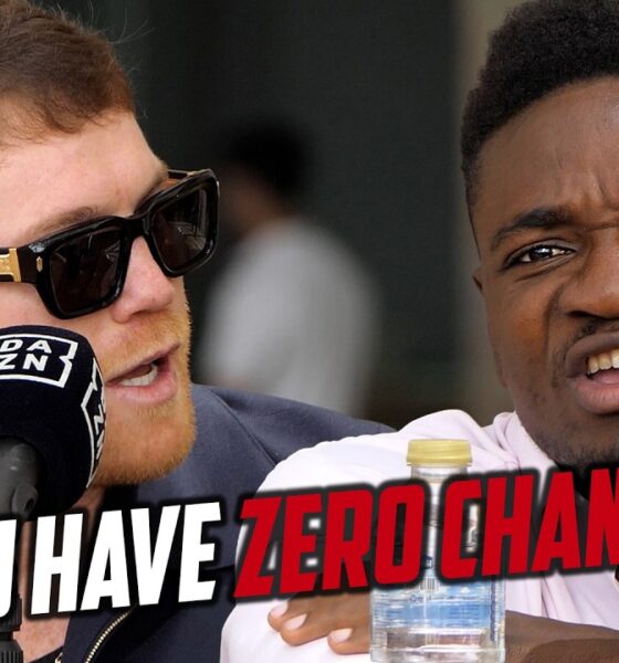 COLD!! Canelo 'YOU HAVE NO CHANCE!' - WARNS Mbilli as SHOTS ARE FIRED