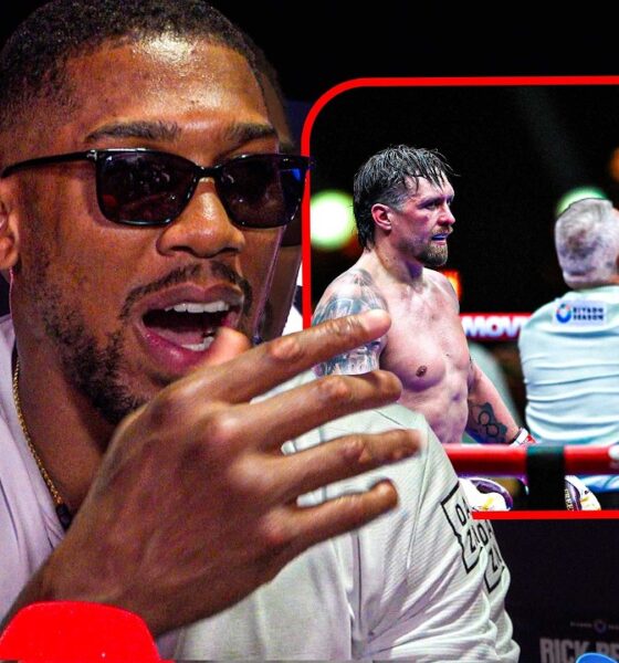"COME ON! IF THAT HAD BEEN ME.." Anthony Joshua BRUTALLY HONEST On Campmate Usyk Win Over Verhoeven