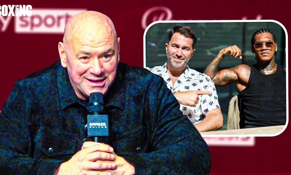 'CONGRATULATIONS! CRYING BECAUSE YOUR BEST FRIEND LEFT YOU!" Dana White SOUNDS OFF On Eddie Hearn