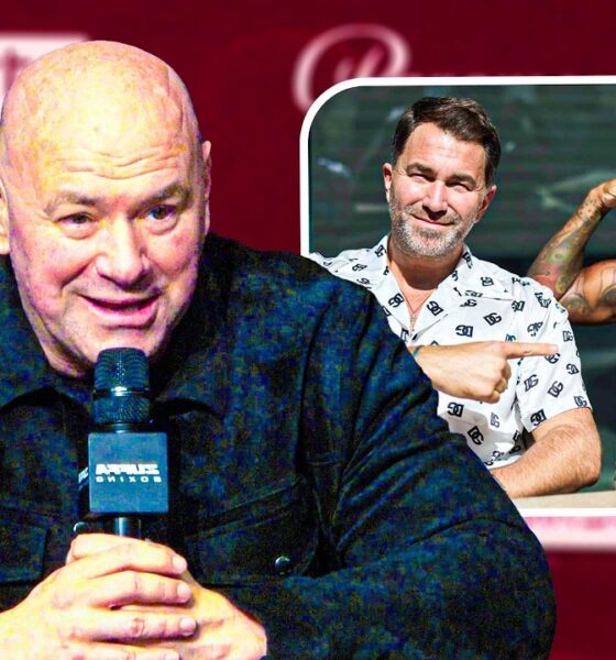 'CONGRATULATIONS! CRYING BECAUSE YOUR BEST FRIEND LEFT YOU!" Dana White SOUNDS OFF On Eddie Hearn