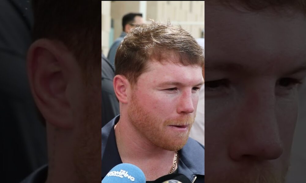 Canelo Alvarez NEAR SPEECHLESS on Mayweather vs Pacquiao REMATCH