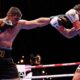 Rico Verhoeven was ahead on the scoreboard in the match against Oleksandr Usyk. Photo credit: Mark Robinson/Matchroom Boxing